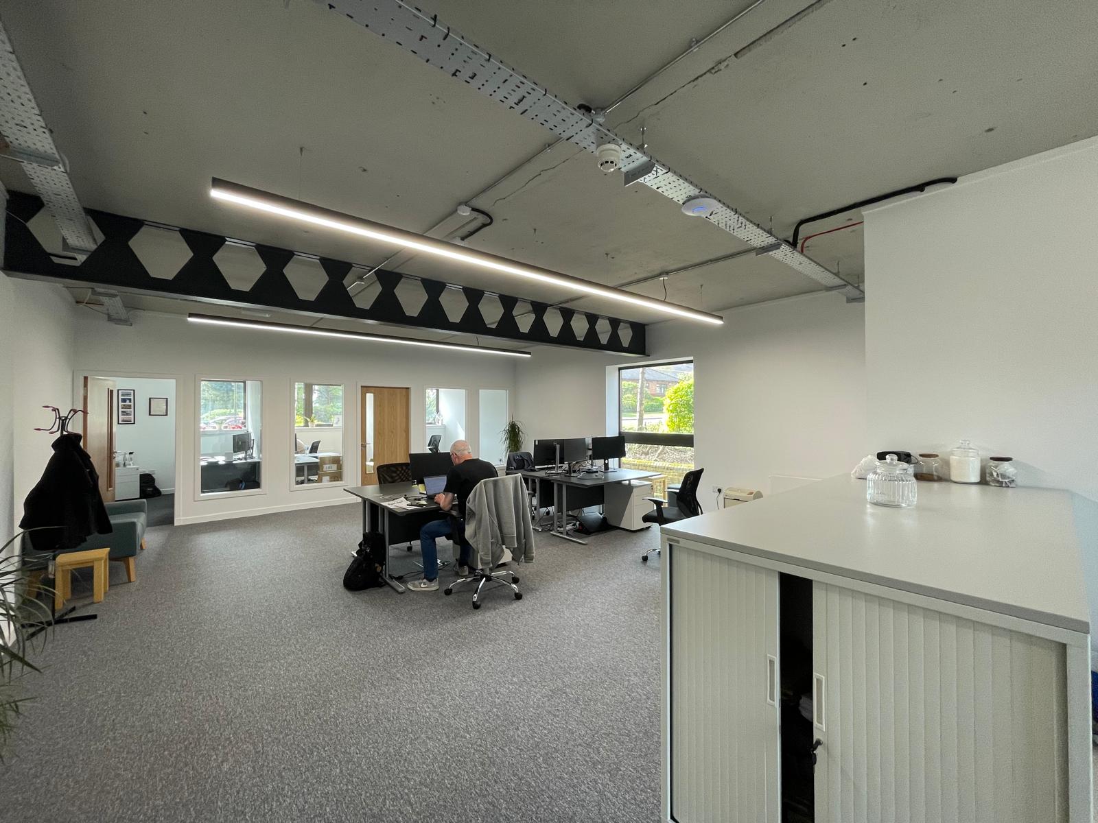 Larger workspace